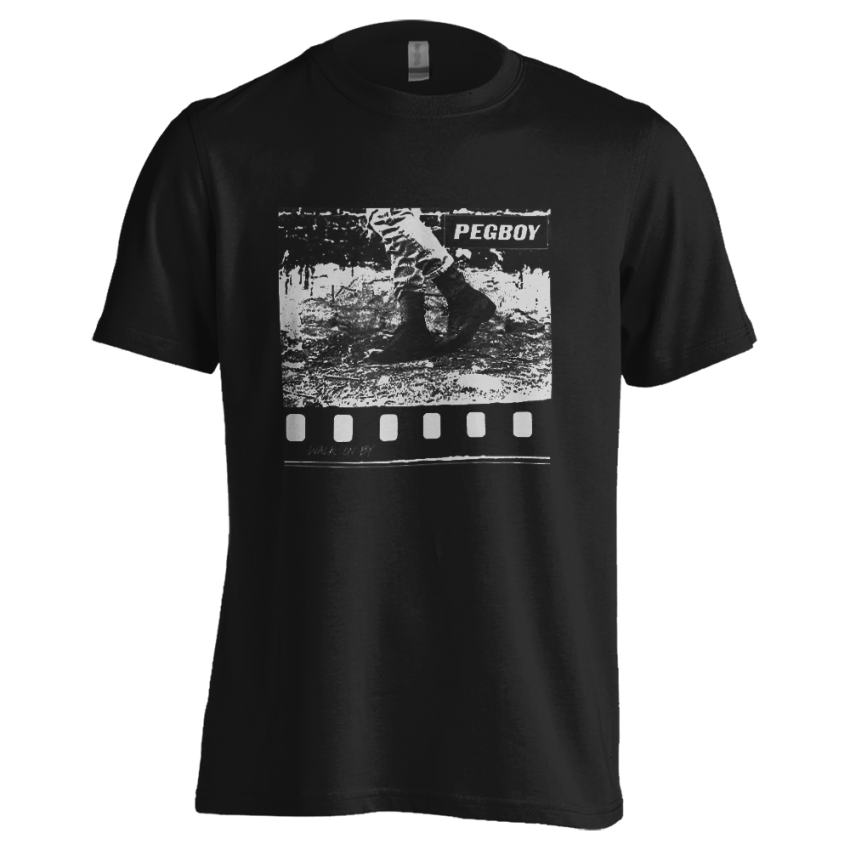Pegboy Walk On By Black Tee